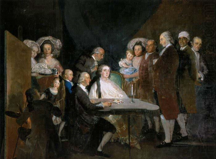 The Family of the Infante Don Luis, Francisco de Goya